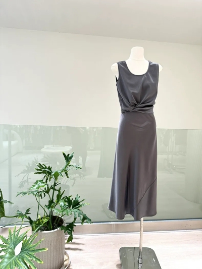 dongguan womenwear factory, dongguan womenwear  silk top  supplier
