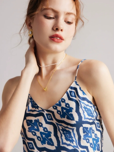 dongguan womenwear factory, dongguan womenwear  silk top  supplier