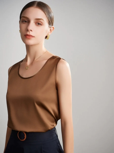 dongguan womenwear factory, dongguan womenwear  silk top  supplier