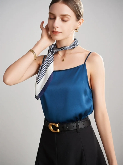 dongguan womenwear factory, dongguan womenwear  silk top  supplier