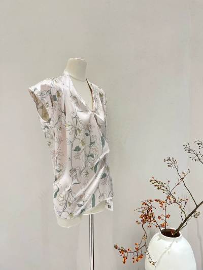 dongguan womenwear factory, dongguan womenwear  silk t shirt  supplier
