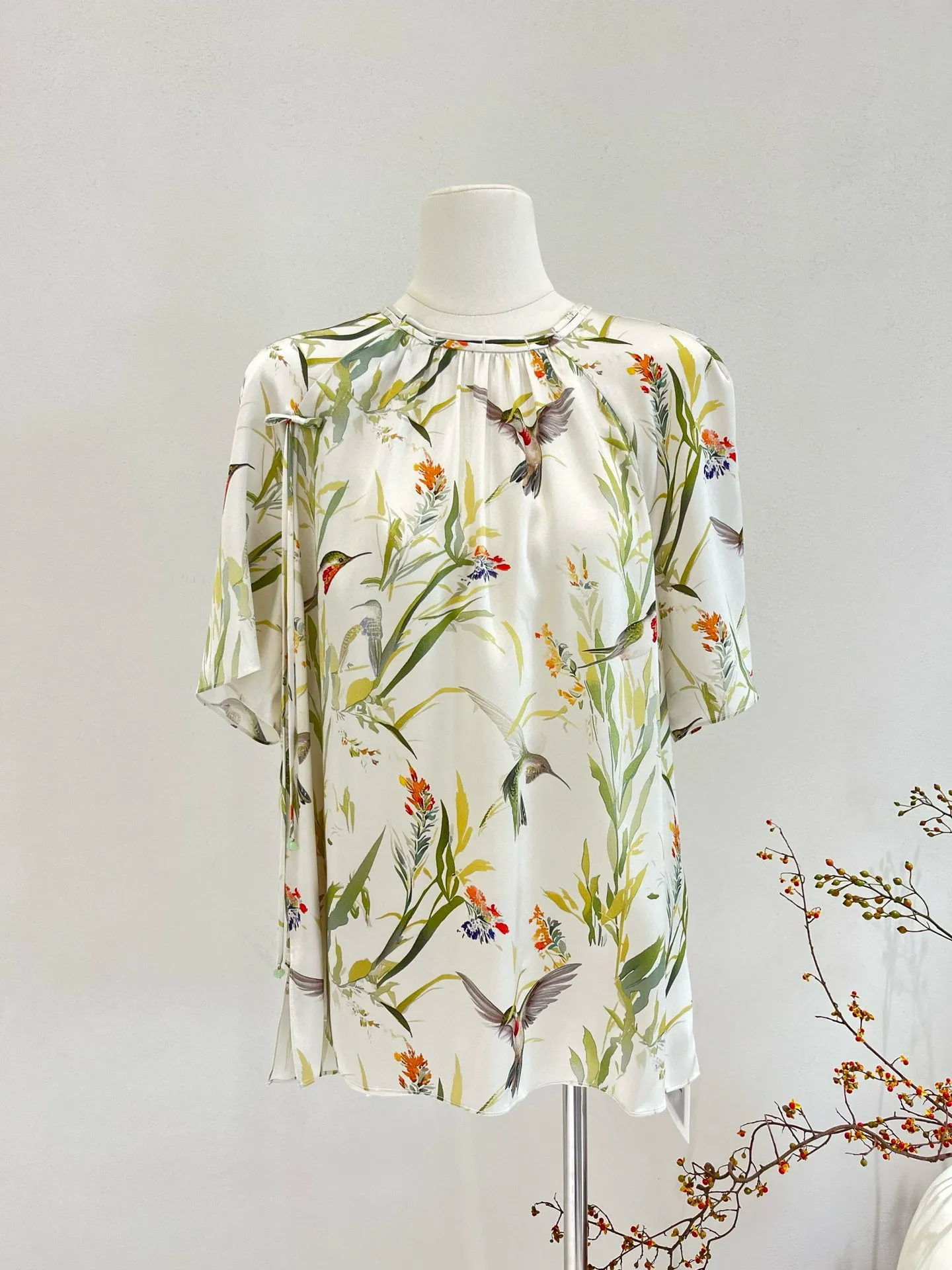 dongguan womenwear factory, dongguan womenwear  silk t shirt  supplier