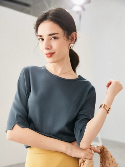 dongguan womenwear factory, dongguan womenwear silk t shirt supplier