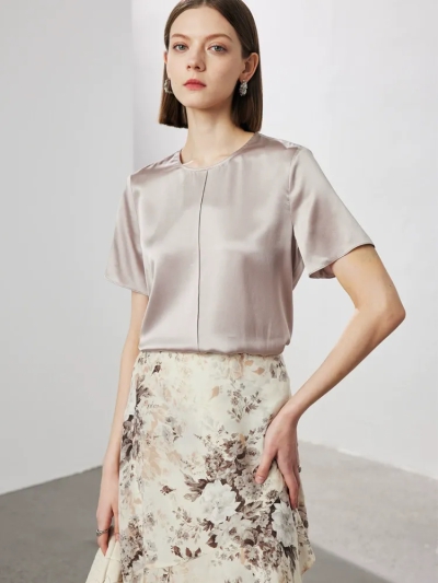 dongguan womenwear factory, dongguan womenwear silk t shirt supplier