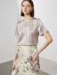 dongguan womenwear factory, dongguan womenwear silk t shirt  supplier