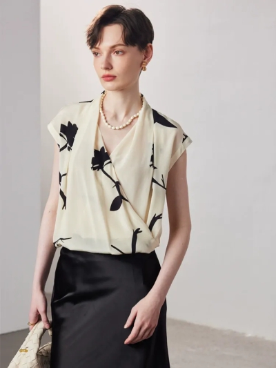 dongguan womenwear factory, dongguan womenwear silk t shirt  supplier