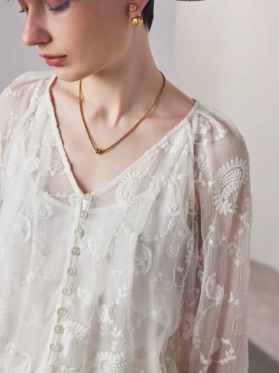 dongguan womenwear factory, dongguan womenwear silk blouse supplier