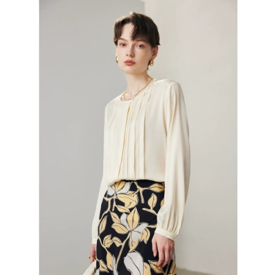dongguan womenwear factory, dongguan womenwear  silk blouse  supplier