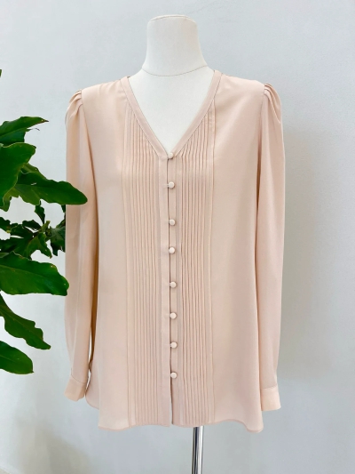 dongguan womenwear factory, dongguan womenwear  silk blouse  supplier