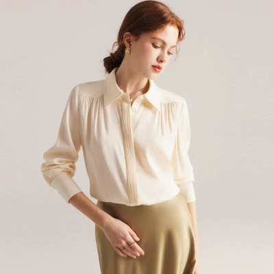 dongguan womenwear factory, dongguan womenwear  silk blouse  supplier