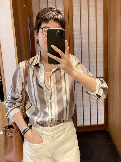 dongguan womenwear factory, dongguan womenwear  silk blouse  supplier