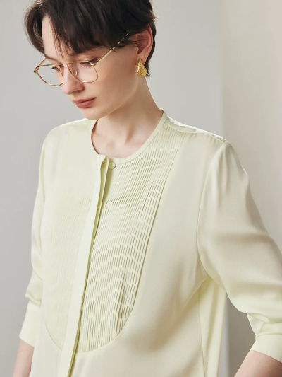 dongguan womenwear factory, dongguan womenwear  silk blouse  supplier