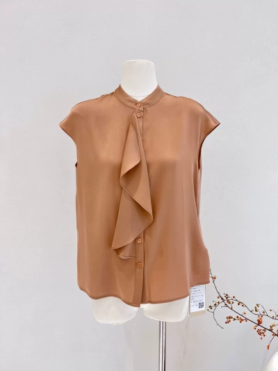 dongguan womenwear factory, dongguan womenwear  silk blouse  supplier
