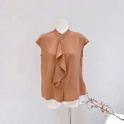 dongguan womenwear factory, dongguan womenwear  silk blouse  supplier