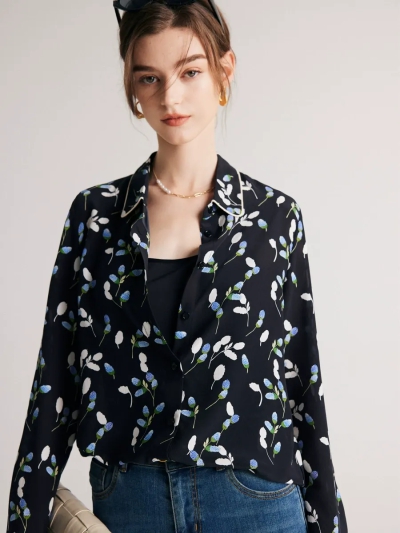 dongguan womenwear factory, dongguan womenwear  silk blouse  supplier