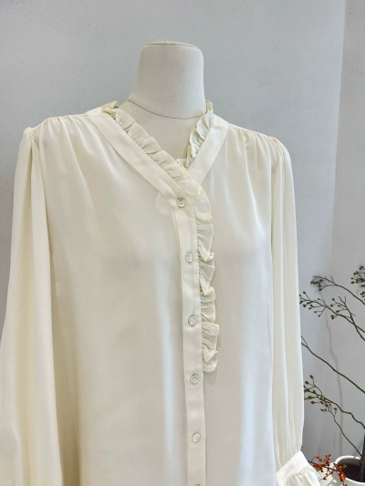 dongguan womenwear factory, dongguan womenwear  silk blouse  supplier