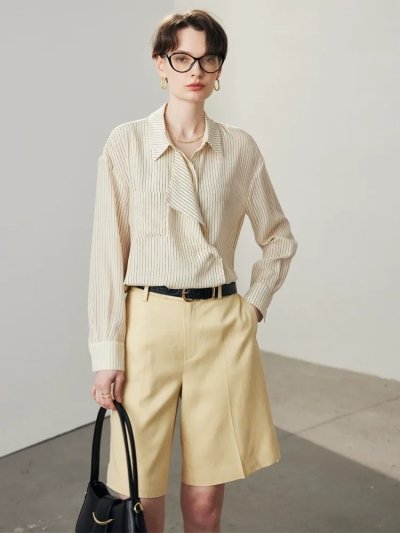 dongguan womenwear factory, dongguan womenwear  silk blouse  supplier