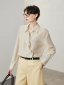 dongguan womenwear factory, dongguan womenwear silk blouse  supplier