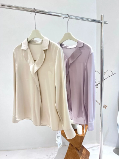 dongguan womenwear factory, dongguan womenwear silk blouse  supplier
