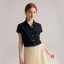 dongguan womenwear factory, dongguan womenwear silk blouse  supplier