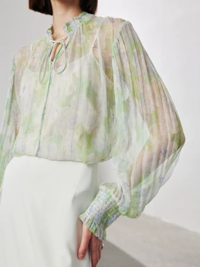 dongguan womenwear factory, dongguan womenwear  silk blouse  supplier