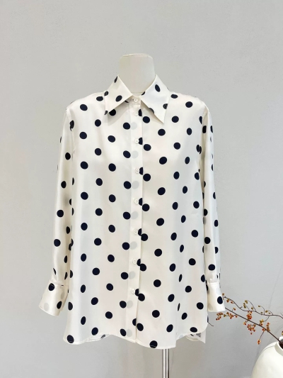 dongguan womenwear factory, dongguan womenwear silk blouse  supplier