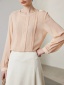 dongguan womenwear factory, dongguan womenwear silk blouse  supplier