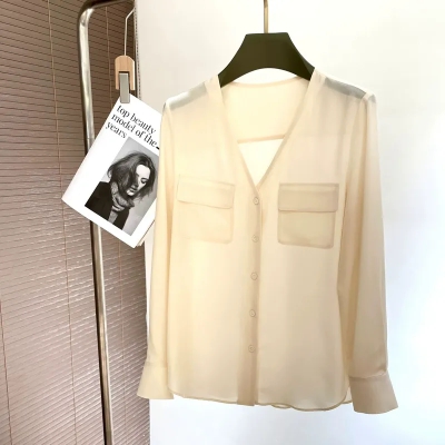 dongguan womenwear factory, dongguan womenwear  silk blouse  supplier
