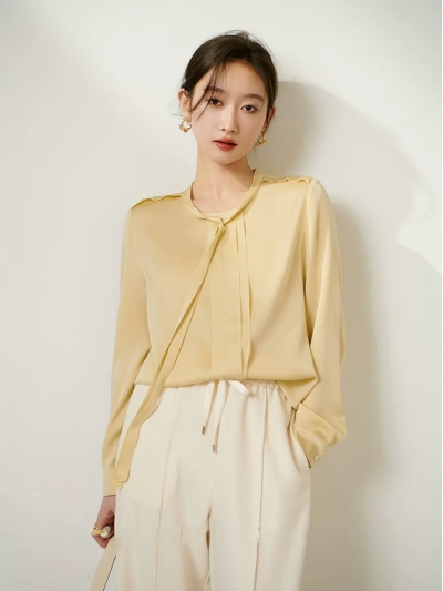 dongguan womenwear factory, dongguan womenwear silk blouse supplier