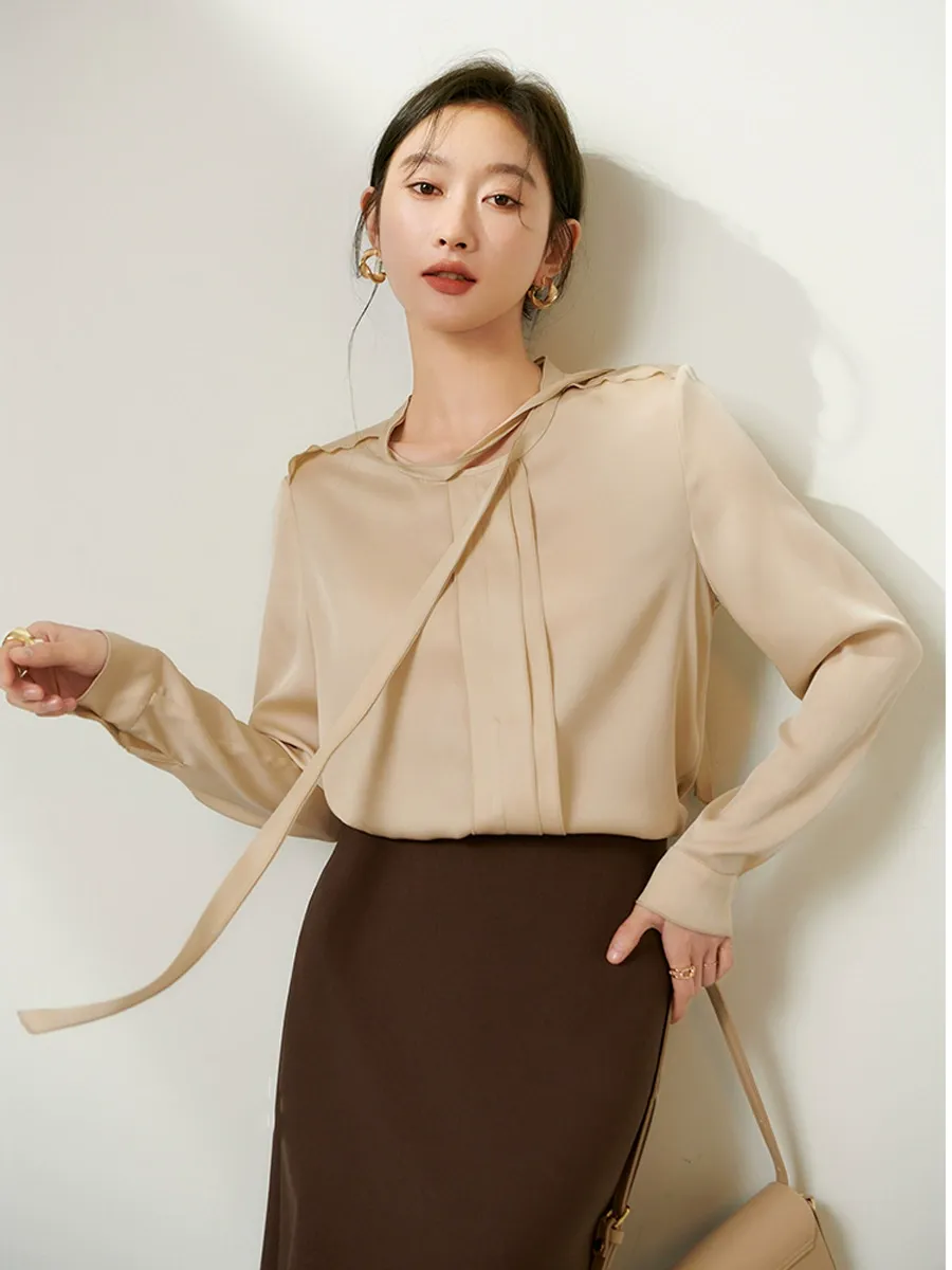 dongguan womenwear factory, dongguan womenwear silk blouse supplier