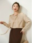 dongguan womenwear factory, dongguan womenwear silk blouse  supplier