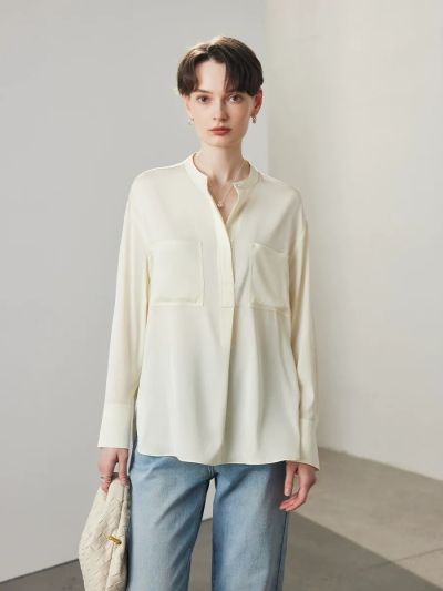 dongguan womenwear factory, dongguan womenwear  silk blouse  supplier