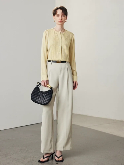 dongguan womenwear factory, dongguan womenwear  silk blouse  supplier
