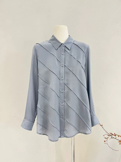 dongguan womenwear factory, dongguan womenwear  silk blouse  supplier