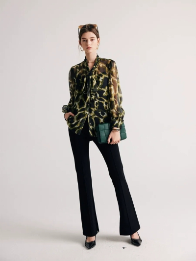 dongguan womenwear factory, dongguan womenwear  silk blouse  supplier