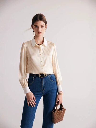 dongguan womenwear factory, dongguan womenwear silk blouse supplier