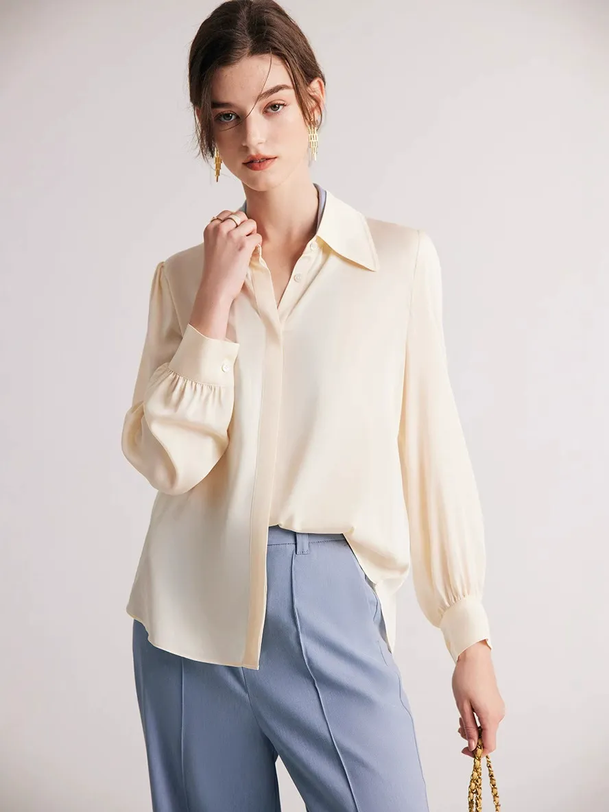dongguan womenwear factory, dongguan womenwear  silk blouse  supplier