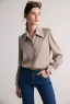 dongguan womenwear factory, dongguan womenwear silk blouse  supplier