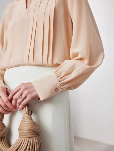 dongguan womenwear factory, dongguan womenwear silk blouse supplier