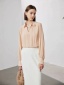 dongguan womenwear factory, dongguan womenwear silk blouse  supplier