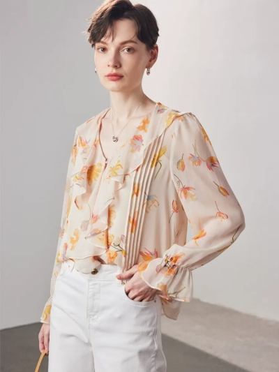 dongguan womenwear factory, dongguan womenwear silk blouse supplier