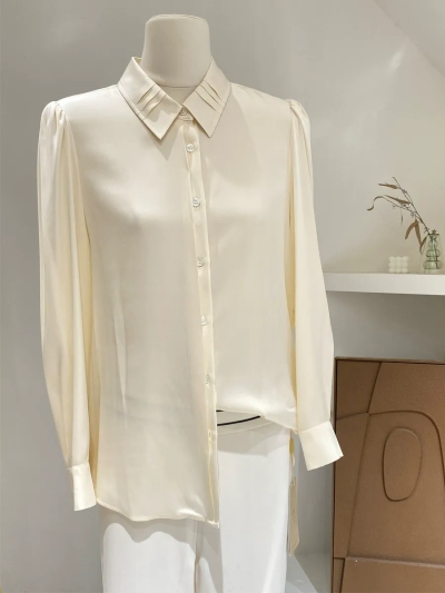 dongguan womenwear factory, dongguan womenwear silk blouse  supplier