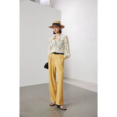 dongguan womenwear factory, dongguan womenwear  silk blouse  supplier