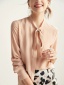 dongguan womenwear factory, dongguan womenwear silk blouse  supplier
