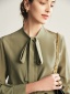 dongguan womenwear factory, dongguan womenwear silk blouse  supplier