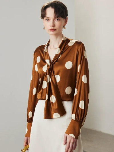dongguan womenwear factory, dongguan womenwear silk blouse supplier