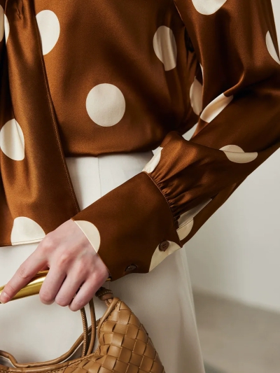 dongguan womenwear factory, dongguan womenwear silk blouse supplier