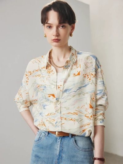 dongguan womenwear factory, dongguan womenwear  silk blouse  supplier