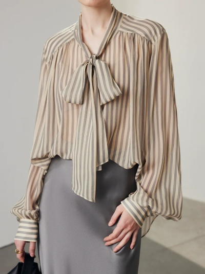 dongguan womenwear factory, dongguan womenwear  silk blouse  supplier