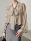 dongguan womenwear factory, dongguan womenwear silk blouse  supplier